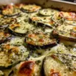 Pas de friture ! Aubergines, fromage et œufs ! L'aubergine qui rend tout le monde fou !