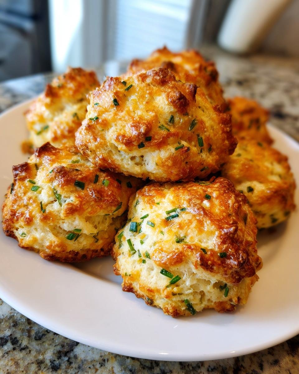 Petits Biscuits Salés Moelleux à la Ciboulette - detail 1