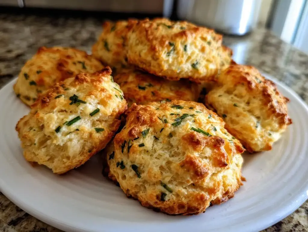 Petits Biscuits Salés Moelleux à la Ciboulette