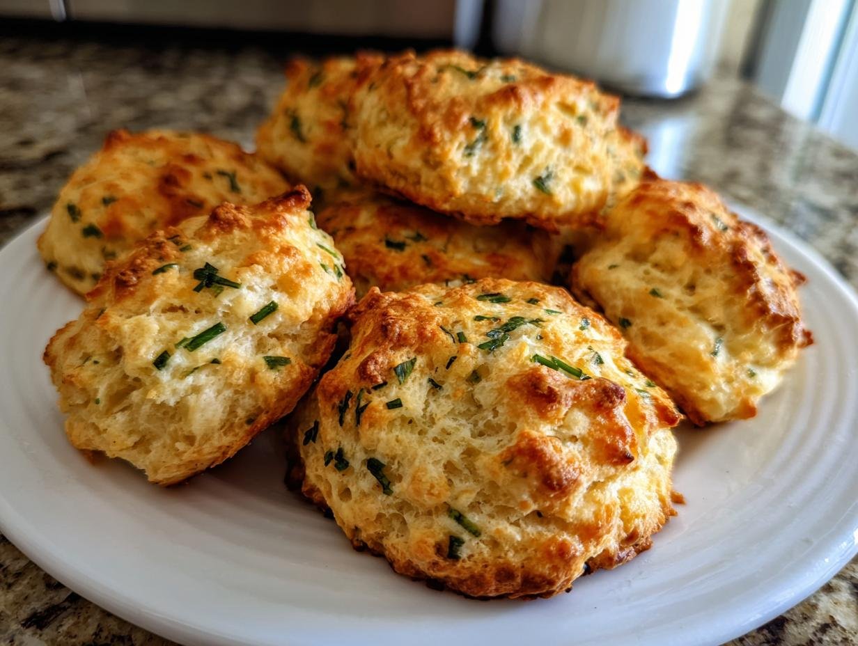 Petits Biscuits Salés Moelleux à la Ciboulette