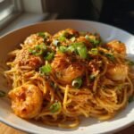 Pâtes aux crevettes Bang Bang