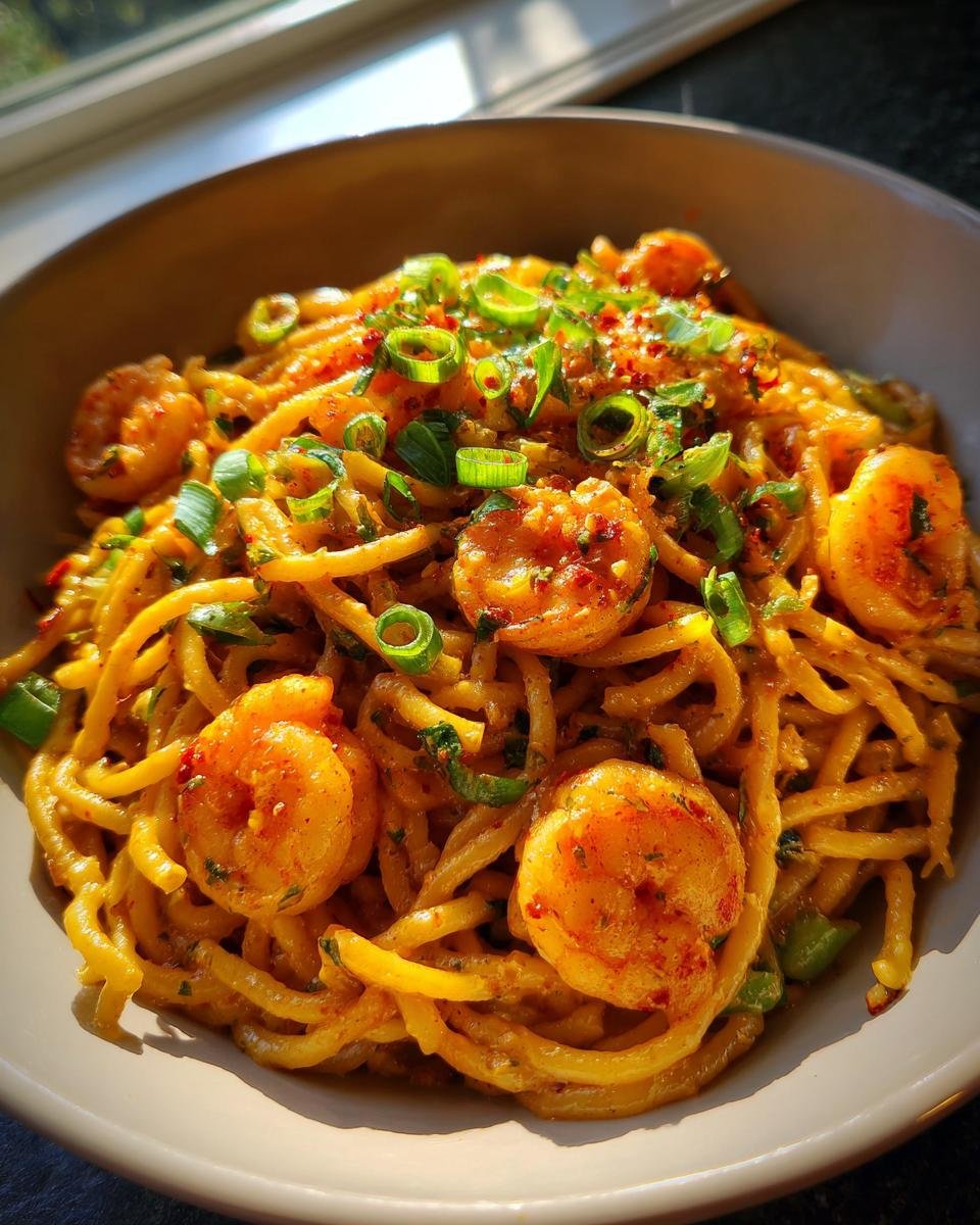 Pâtes aux crevettes Bang Bang - detail 2