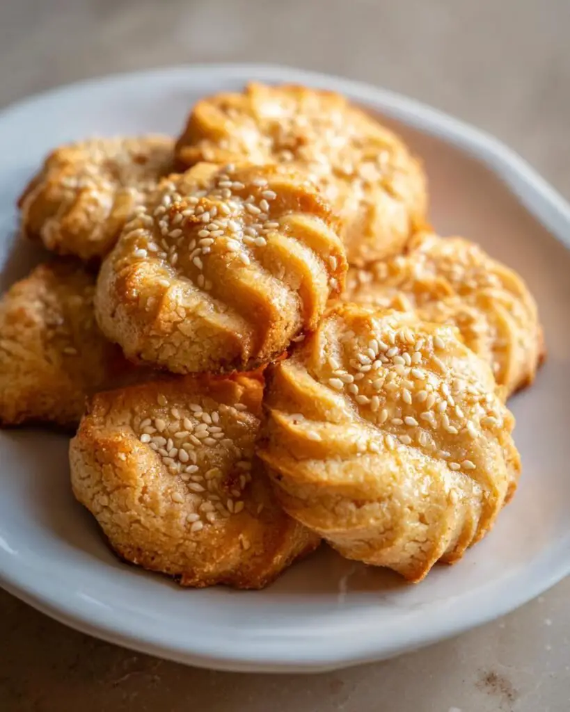 Sablés Fondants au Sésame & Fleur d’Oranger – Petites Douceurs de Fête
