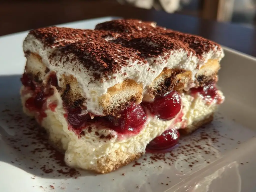 Tiramisu Forêt Noire