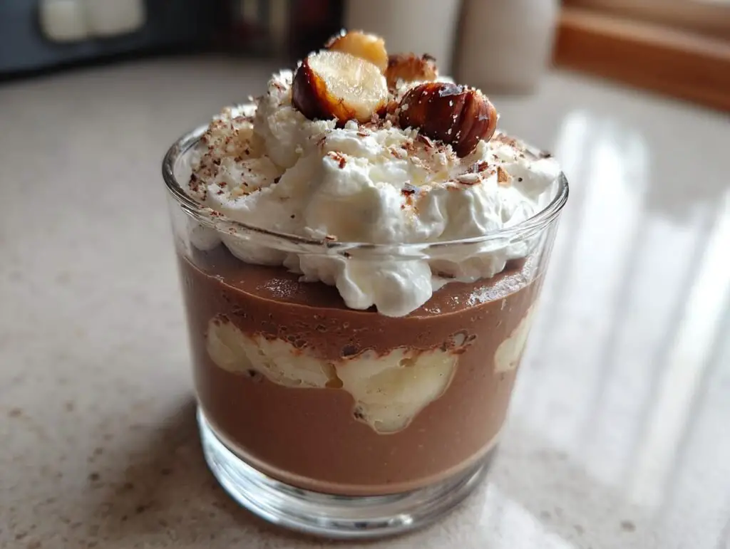 Verrines de Fête Mousse de Marrons & Chantilly Vanille