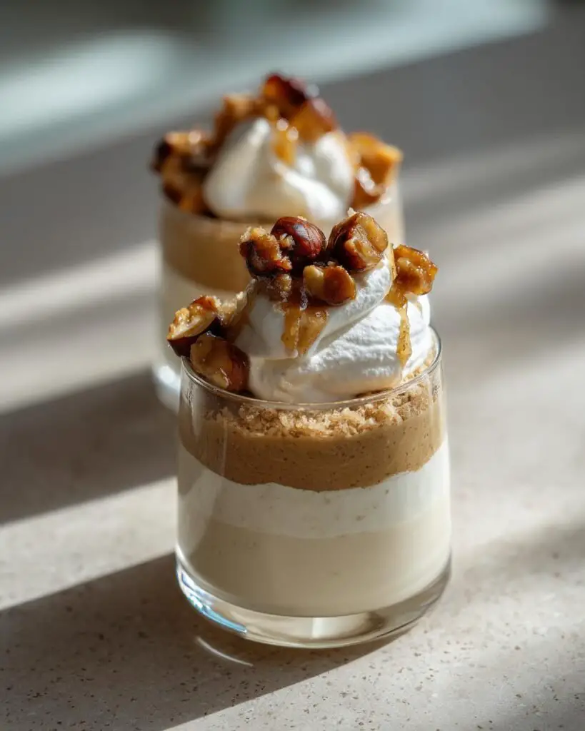 Verrines de Fête Mousse de Marrons & Chantilly Vanille