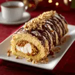 Bûche de Cacahuètes-Caramel-Vanille : un délice à découvrir !