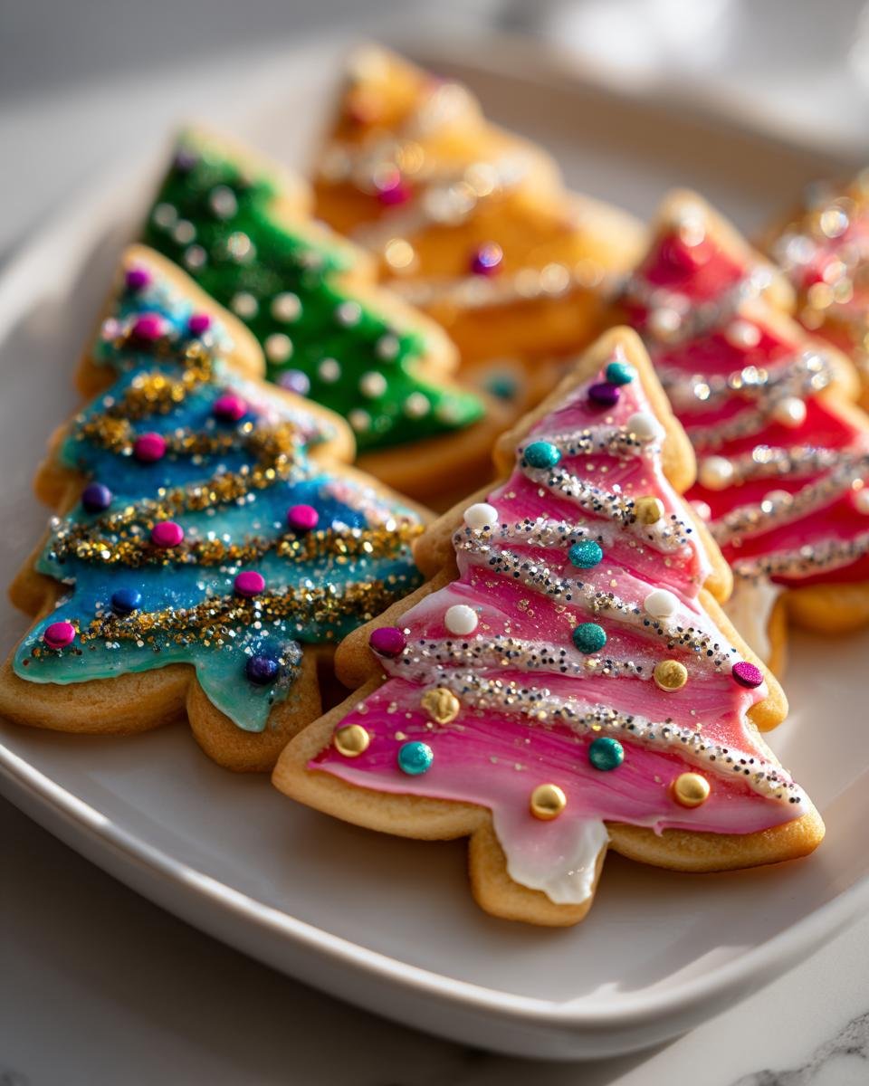18 Holiday Tree Cookie Decorating Ideas That Bring Festive Flavor - detail 2