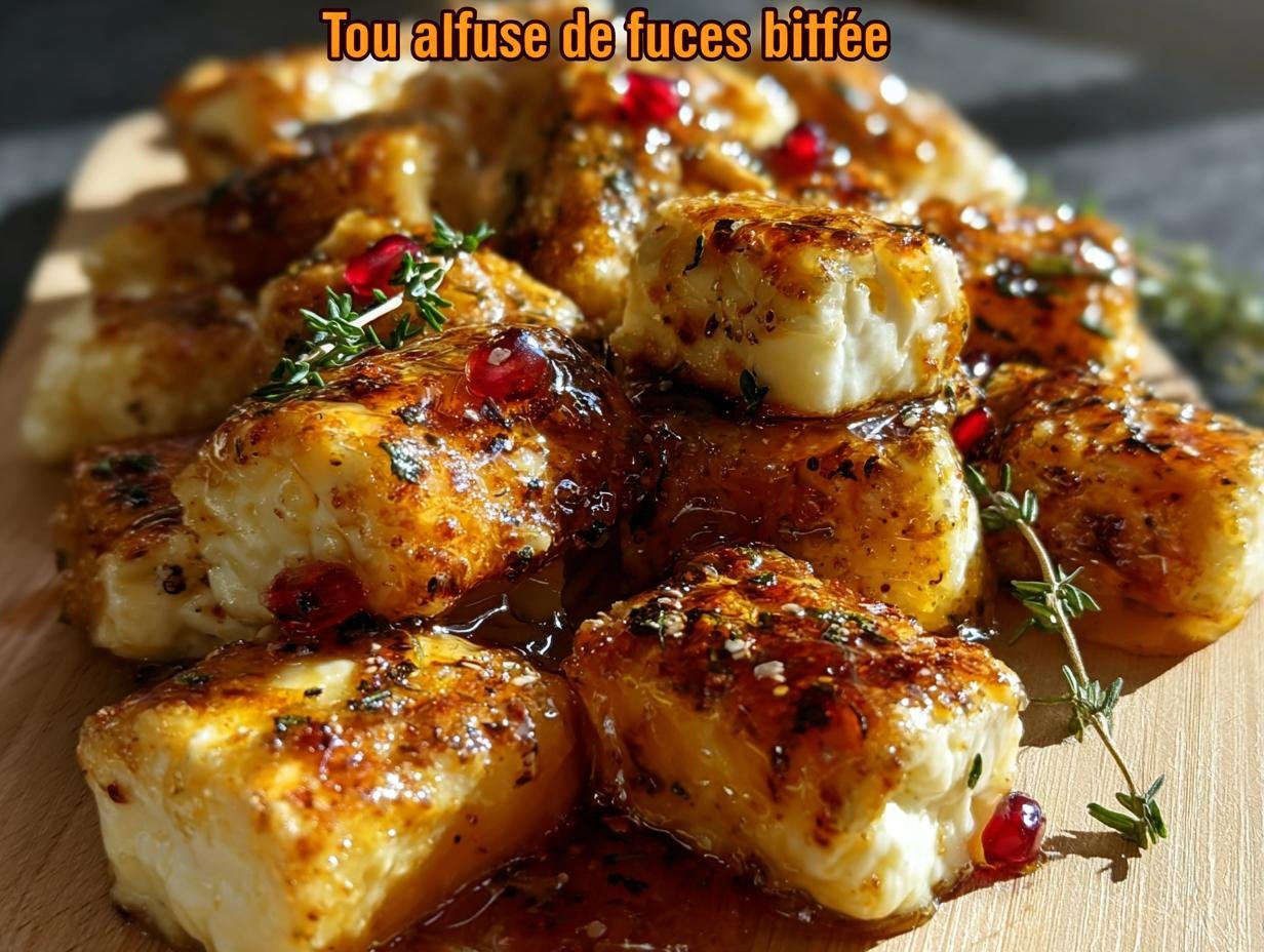 Bouchées de Féta au Miel Infusé : Croustillantes et Gourmandes