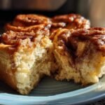 Brioche roulée à la cannelle fait maison