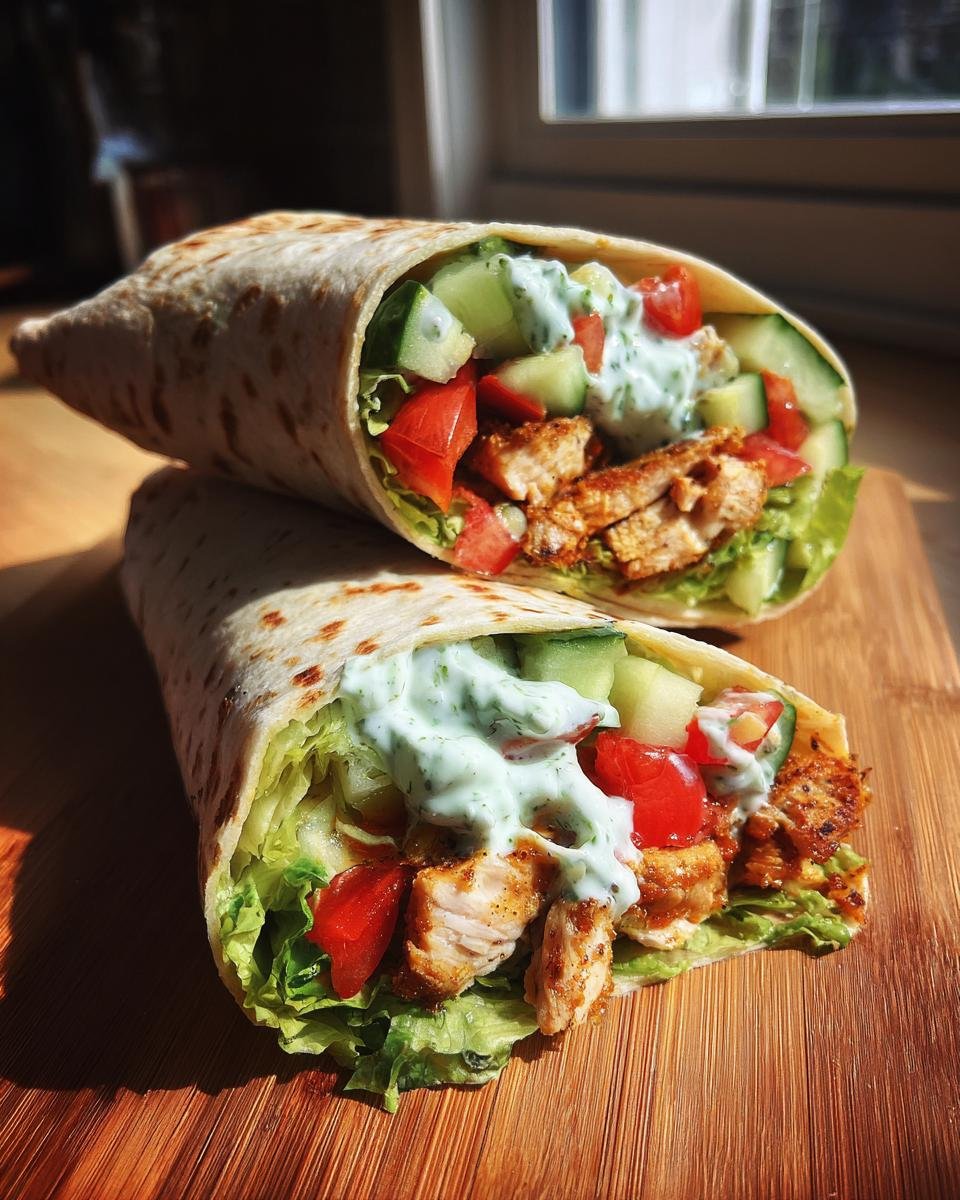 Comment Faire Des Wraps Au Poulet Sains Et Personnalisables - detail 2