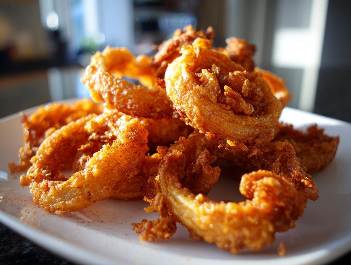 Comment Faire des Oignons Frits Croustillants Sans Huile ?