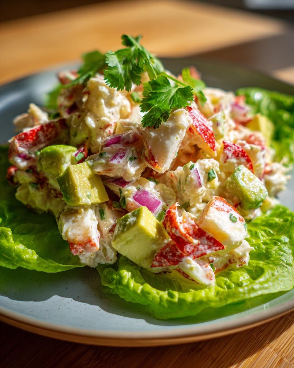 Comment Faire une Salade de Crabe Fraîche et Délicieuse Facilement - detail 1