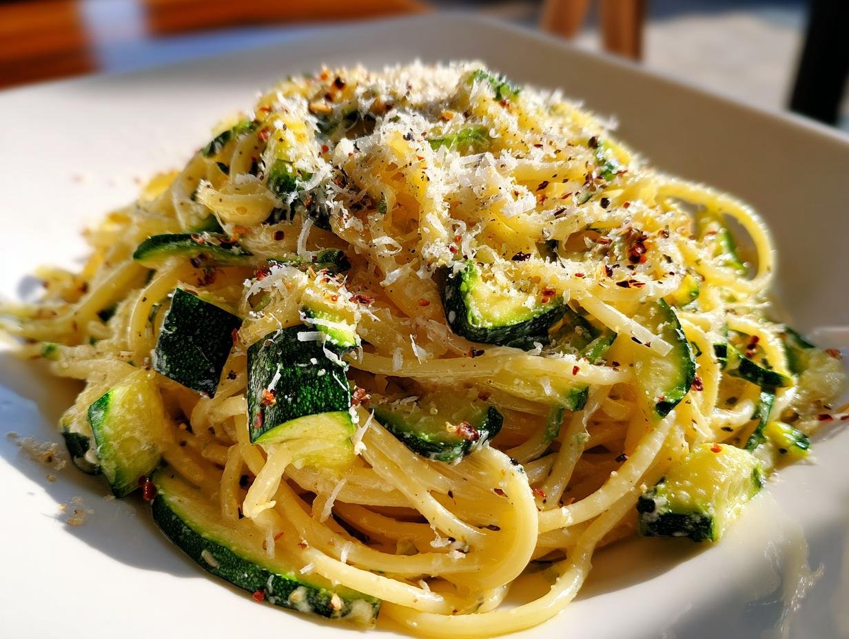 Comment Préparer Spaghetti Crème Courgette Savoureux Facilement