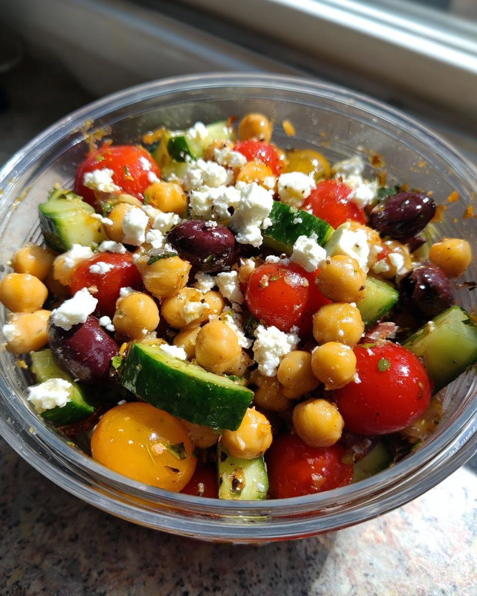Comment Réussir Votre Salade Grecque de Pois Chiches Délicieuse - detail 1