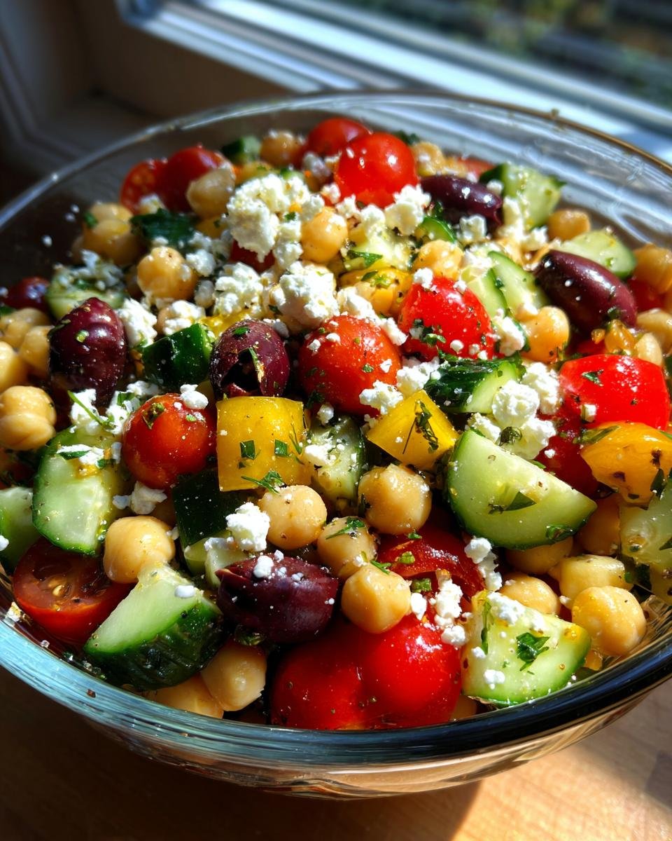 Comment Réussir Votre Salade Grecque de Pois Chiches Délicieuse - detail 2