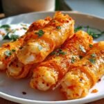 Crispy Garlic Shrimp Cigars