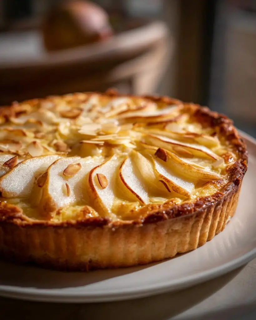 Découvrez la Recette Facile de la Tarte Amandine aux Poires ! Votre Nouveau Dessert Préféré