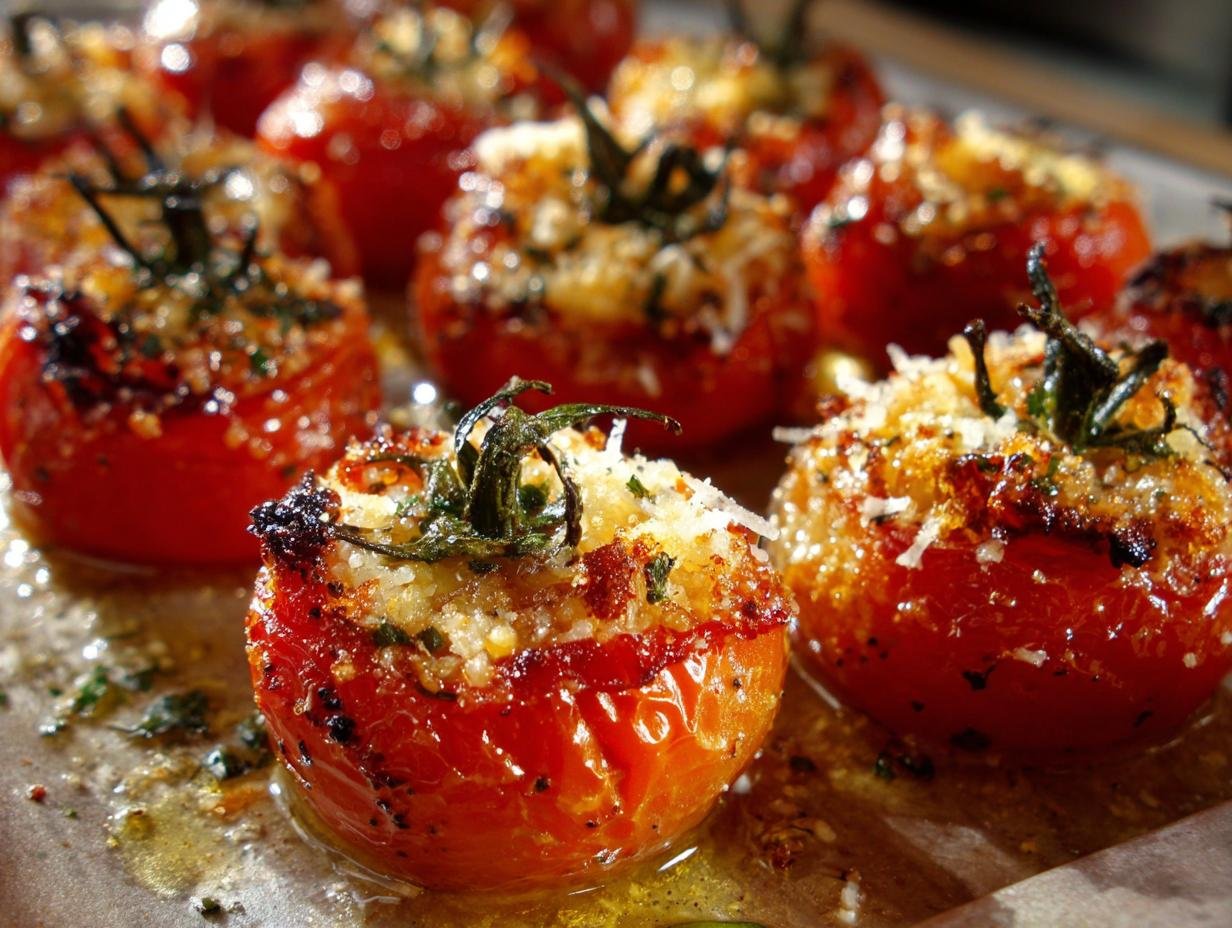 Le Secret Pour Des Tomates Rôties Au Parmesan Parfaites