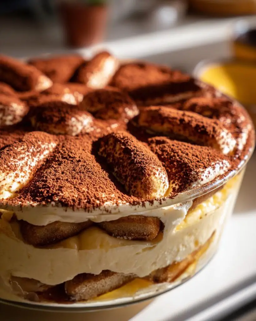 Le Tiramisu de Fête au Chocolat et Clémentine