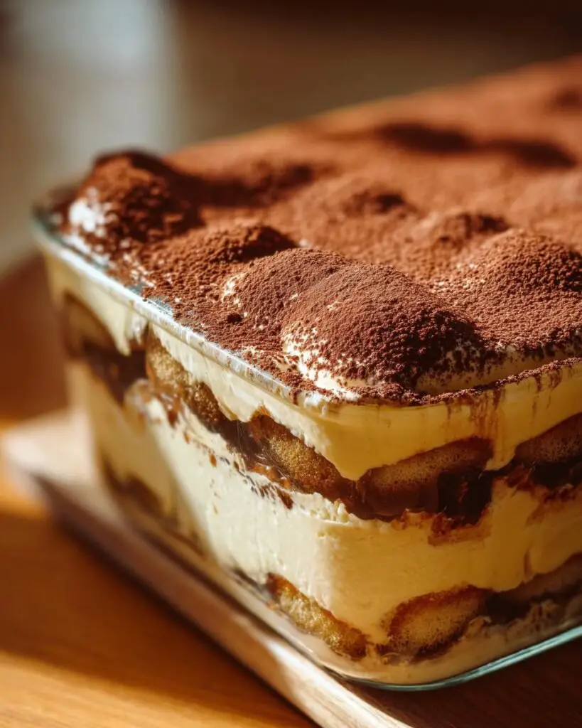 Le Tiramisu de Fête au Chocolat et Clémentine