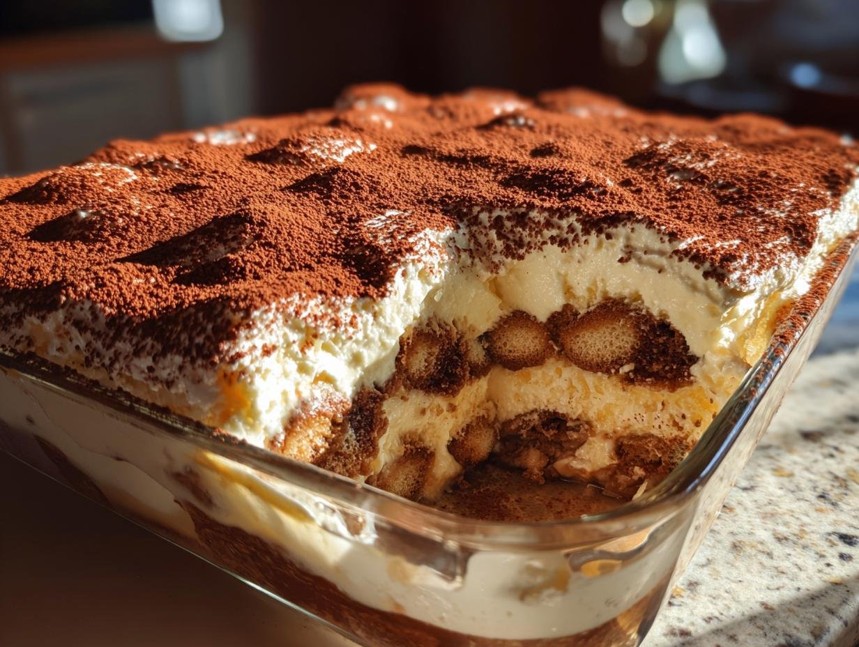 Le Tiramisu de Fête au Chocolat et Clémentine