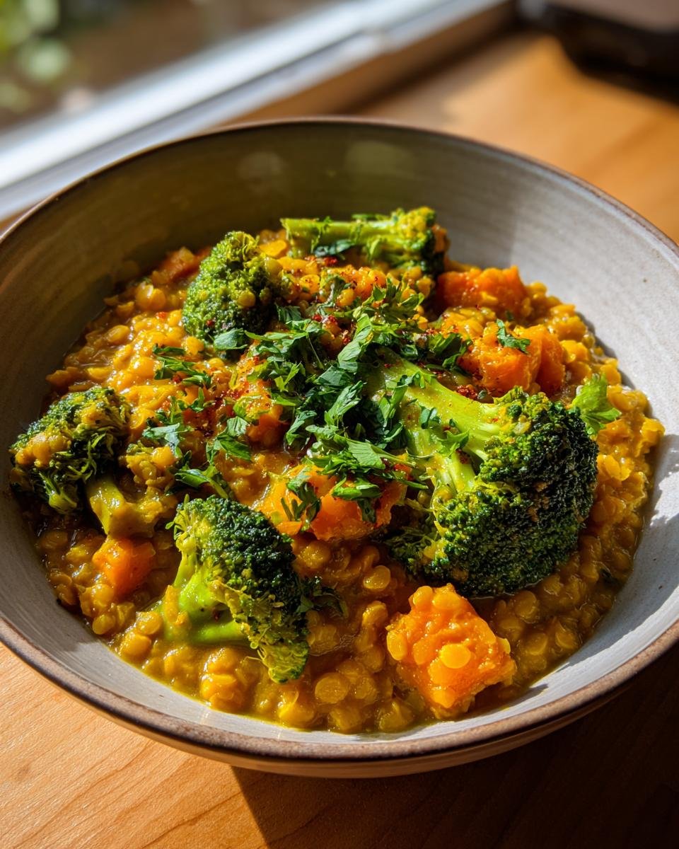 Quel Curry Brocoli Lentilles Corail Est Le Plus Rapide - detail 1