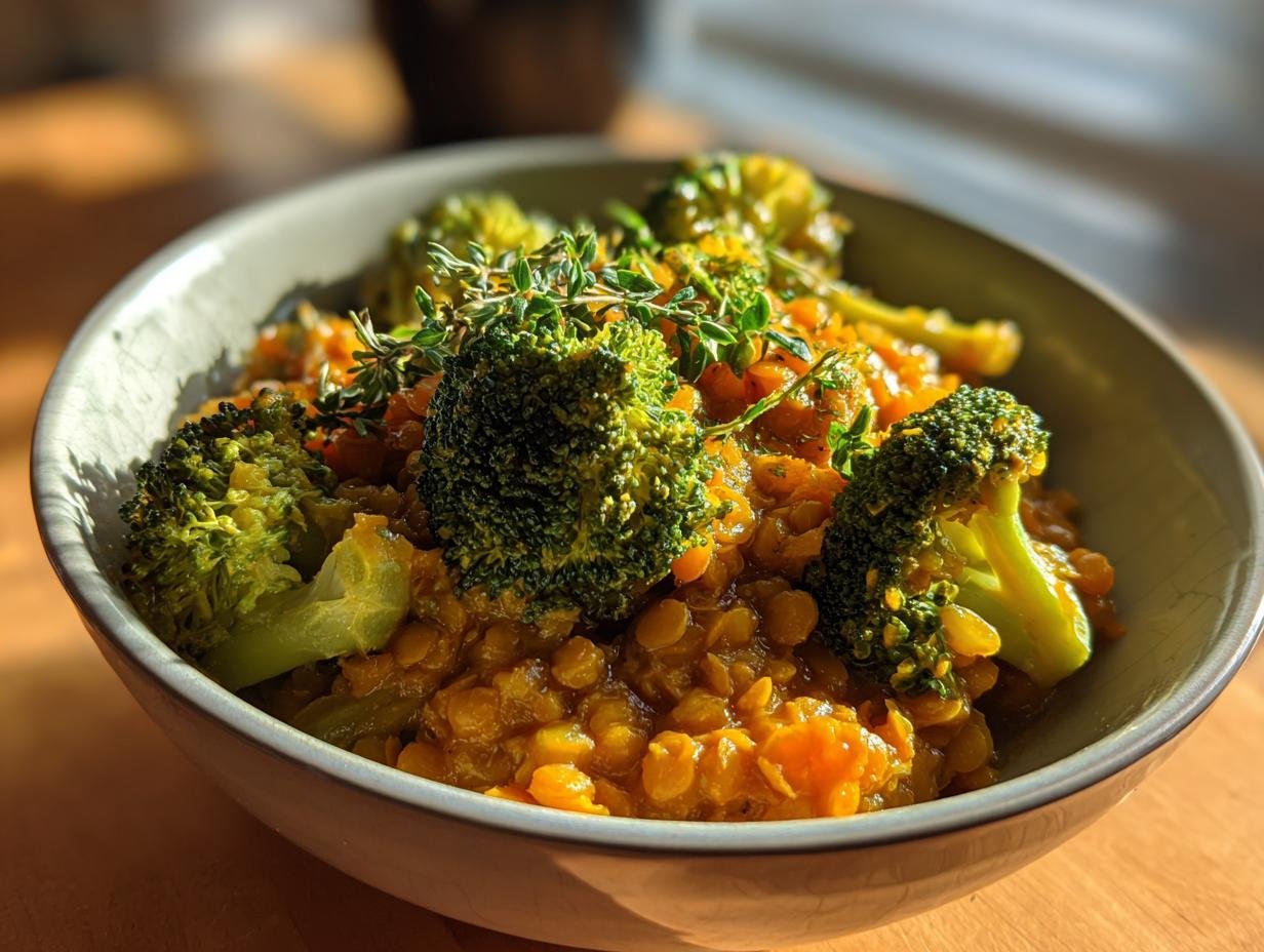 Quel Curry Brocoli Lentilles Corail Est Le Plus Rapide