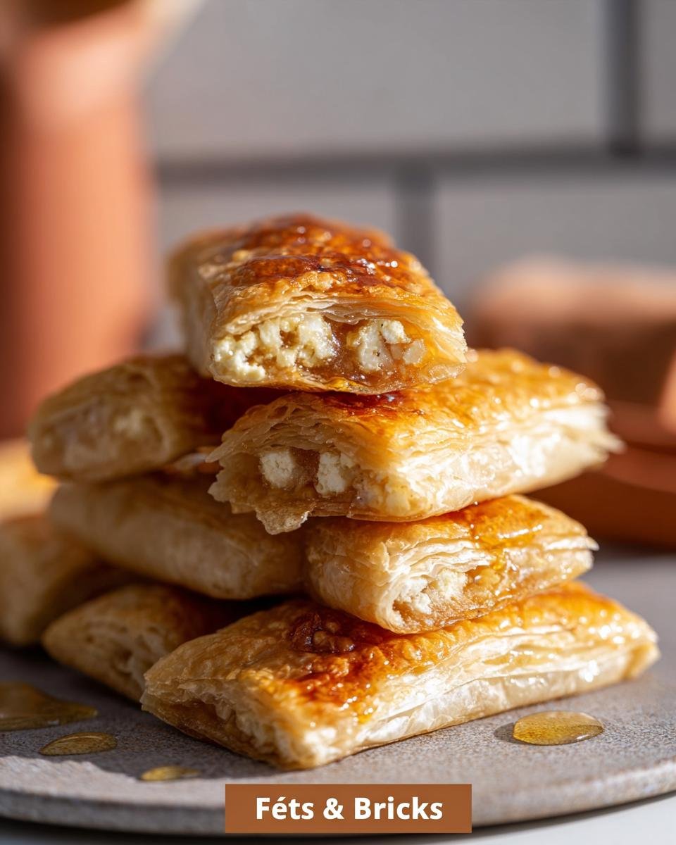 Recette Bricks feta miel - detail 1