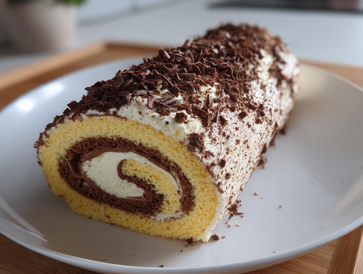 Recette de Bûche au Caramel Beurre Salé Facile