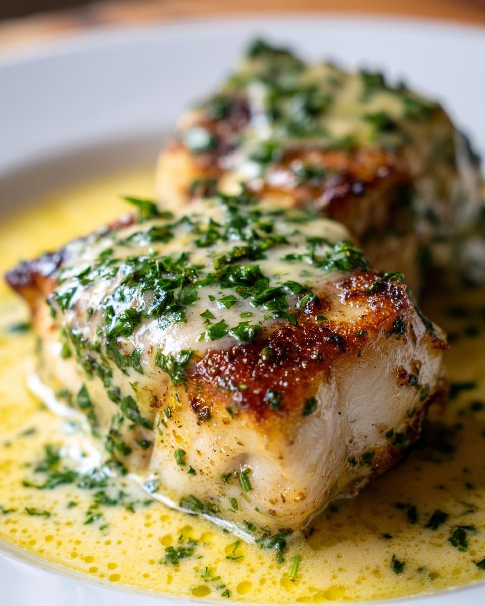 Recette facile de dos de cabillaud à la crème dail et persil - detail 1