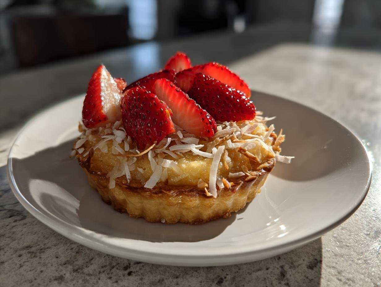 Tarte à la Noix de Coco Sans Croûte