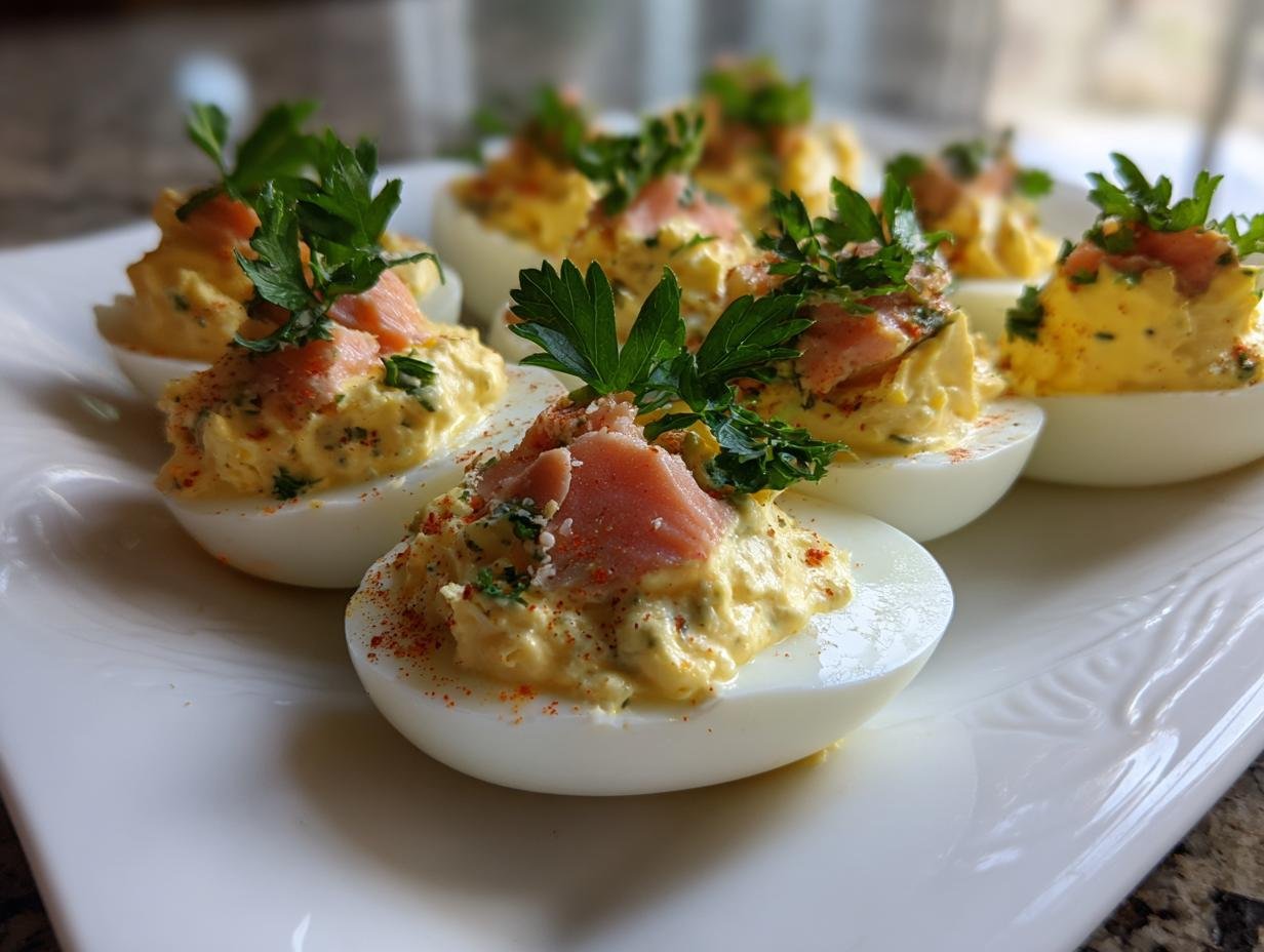 Œufs mimosa au saumon ou thon, simples et raffinés